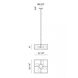 Candid 4 Light 16.25 inch Rusty Black Pendant Ceiling Light