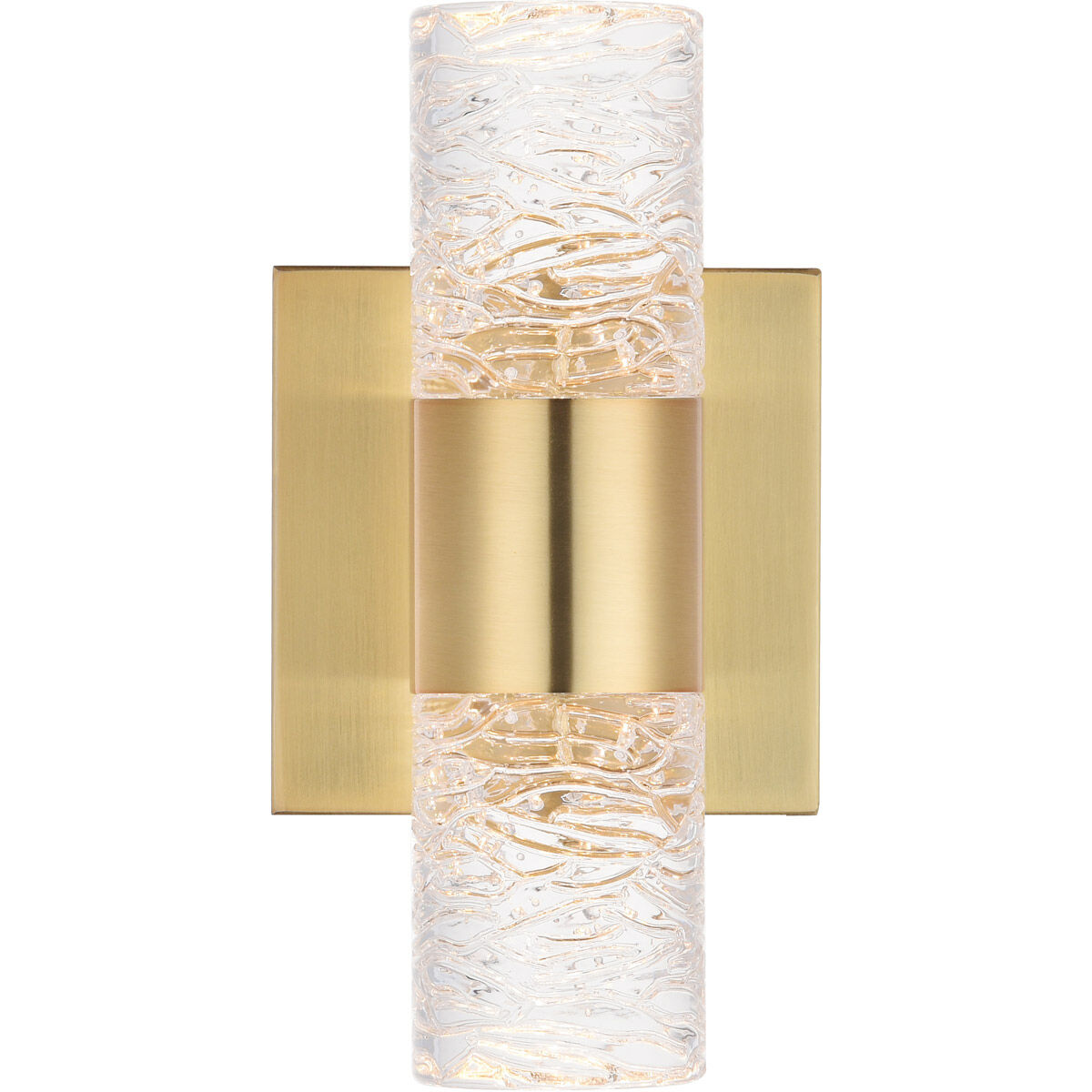 Vega LED 4.53 inch Gold Wall Sconce Wall Light