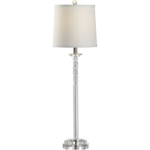 Raleigh 26.75 inch 100.00 watt Clear Buffet Lamp Portable Light