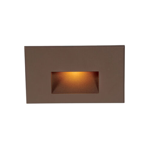 Tyler 120 3.8 watt Bronze Step and Wall Lighting in Amber, WAC Lighting