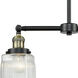 Franklin Restoration Colton 2 Light 22 inch Black Antique Brass Chandelier Ceiling Light, Franklin Restoration