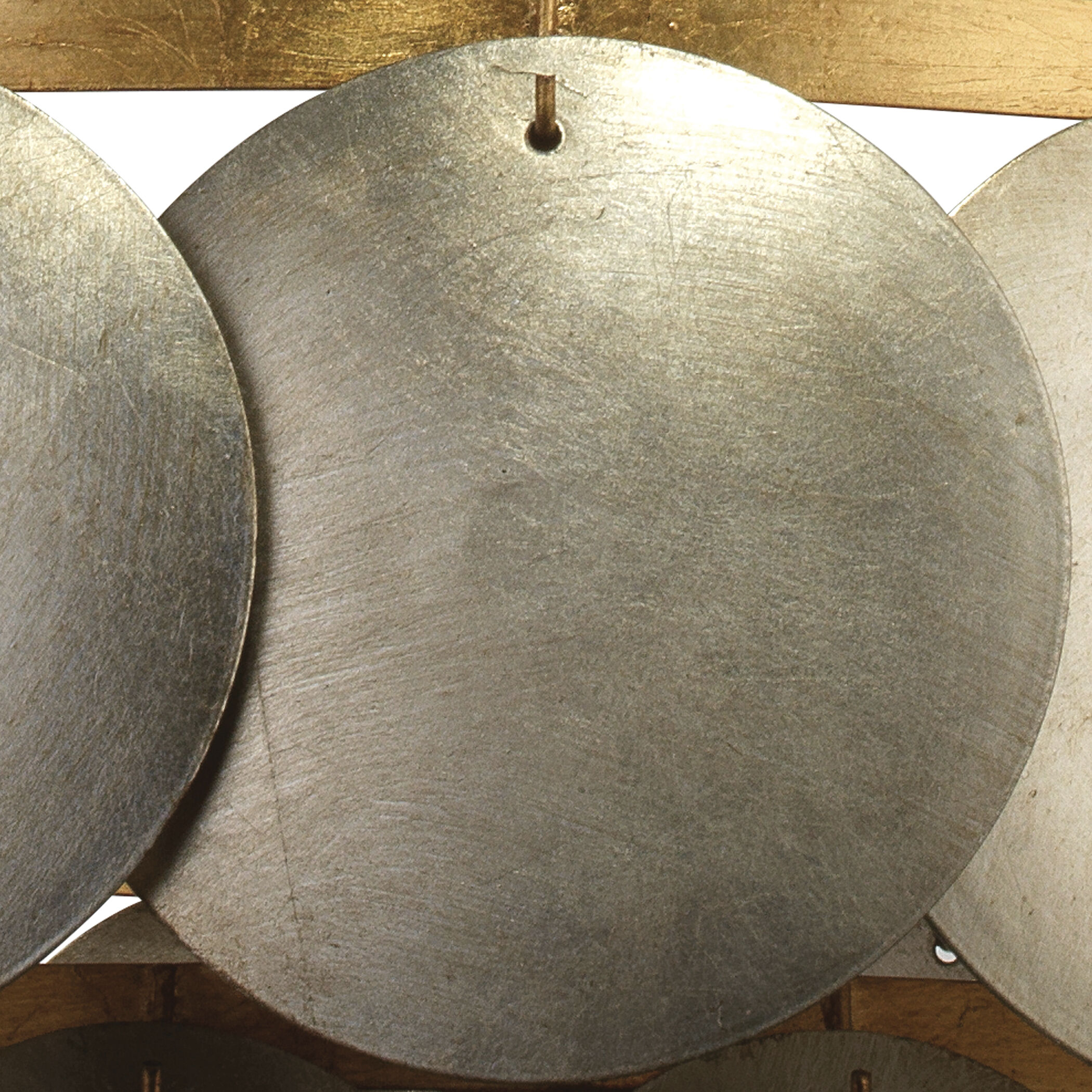 Calypso 4 Light 30 inch Champagne Leaf w/ Gold Leaf Trim Three Tier Chandelier Ceiling Light