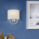 Stratton 1 Light 9 inch Brushed Nickel ADA Wall Sconce Wall Light