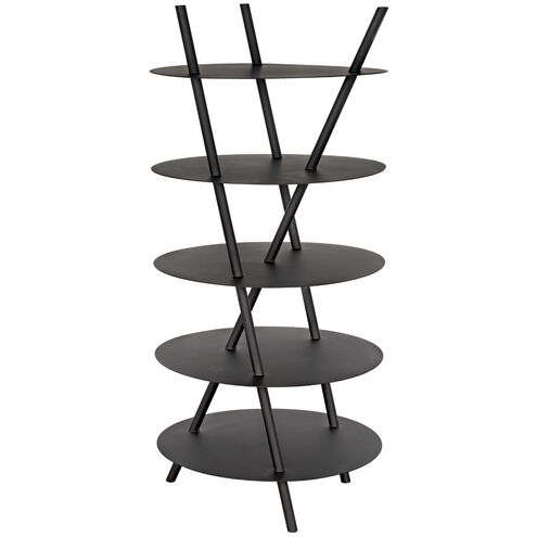 Gautama 64 X 29 X 29 inch Matte Black Shelf