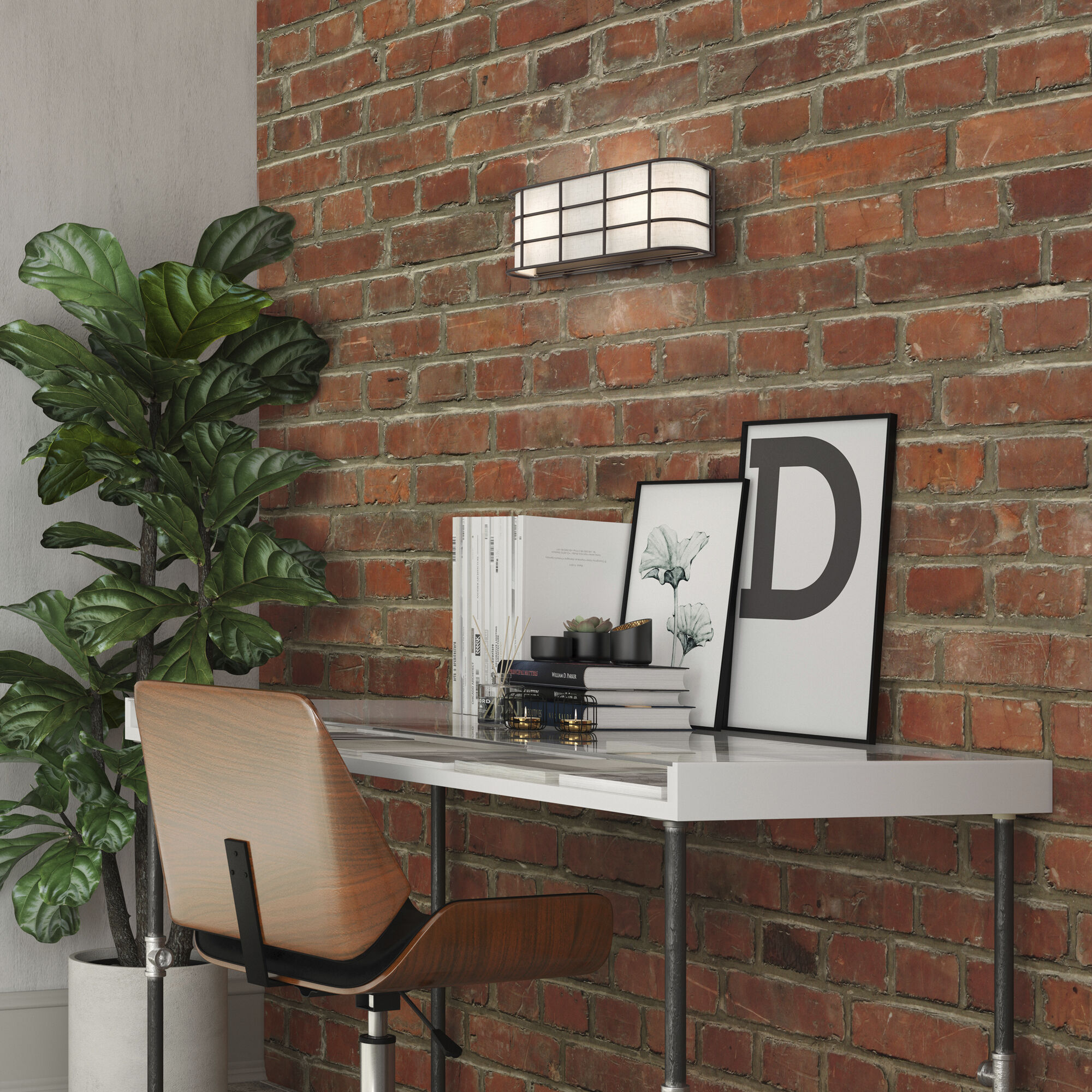 Blanchard 2 Light 14 inch English Bronze ADA Wall Sconce Wall Light