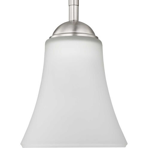 Classic 1 Light 5.13 inch Brushed Nickel Mini-Pendant Ceiling Light