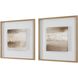 Between Lines 29.3 X 29.3 inch Abstract Painting, Set of 2