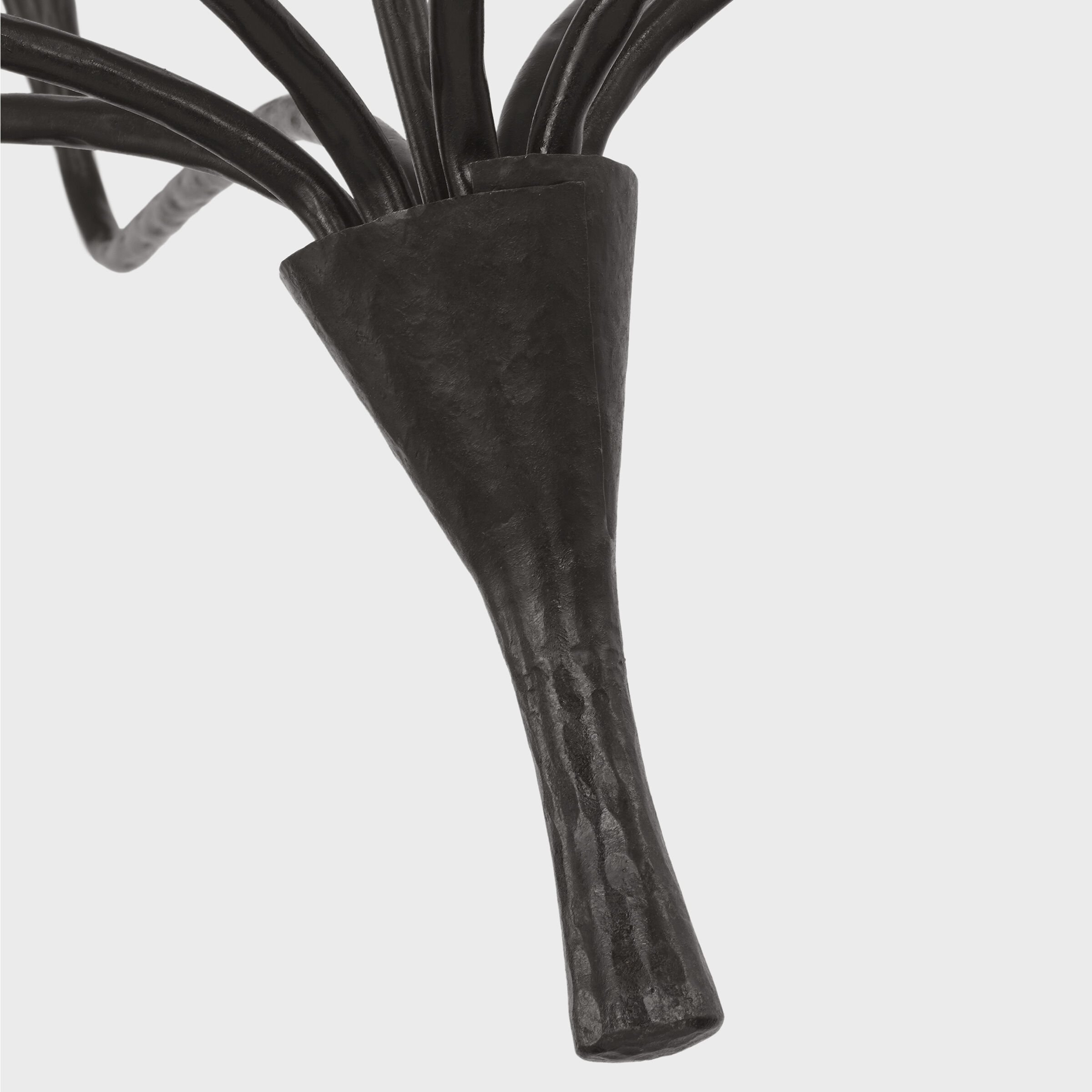 Chapman & Myers Aiden LED 39.75 inch Aged Iron Single Tier Chandelier Ceiling Light