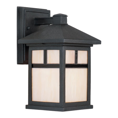 Signature 1 Light 11 inch Black Outdoor Wall Light