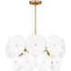 kate spade new york Emery 6 Light 23.88 inch Burnished Brass Chandelier Ceiling Light