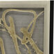 Metallic Dream Metallic and Neutral Framed Art, The Studio