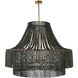 Hannie 8 Light 46 inch Gray Wash Chandelier Ceiling Light, Large