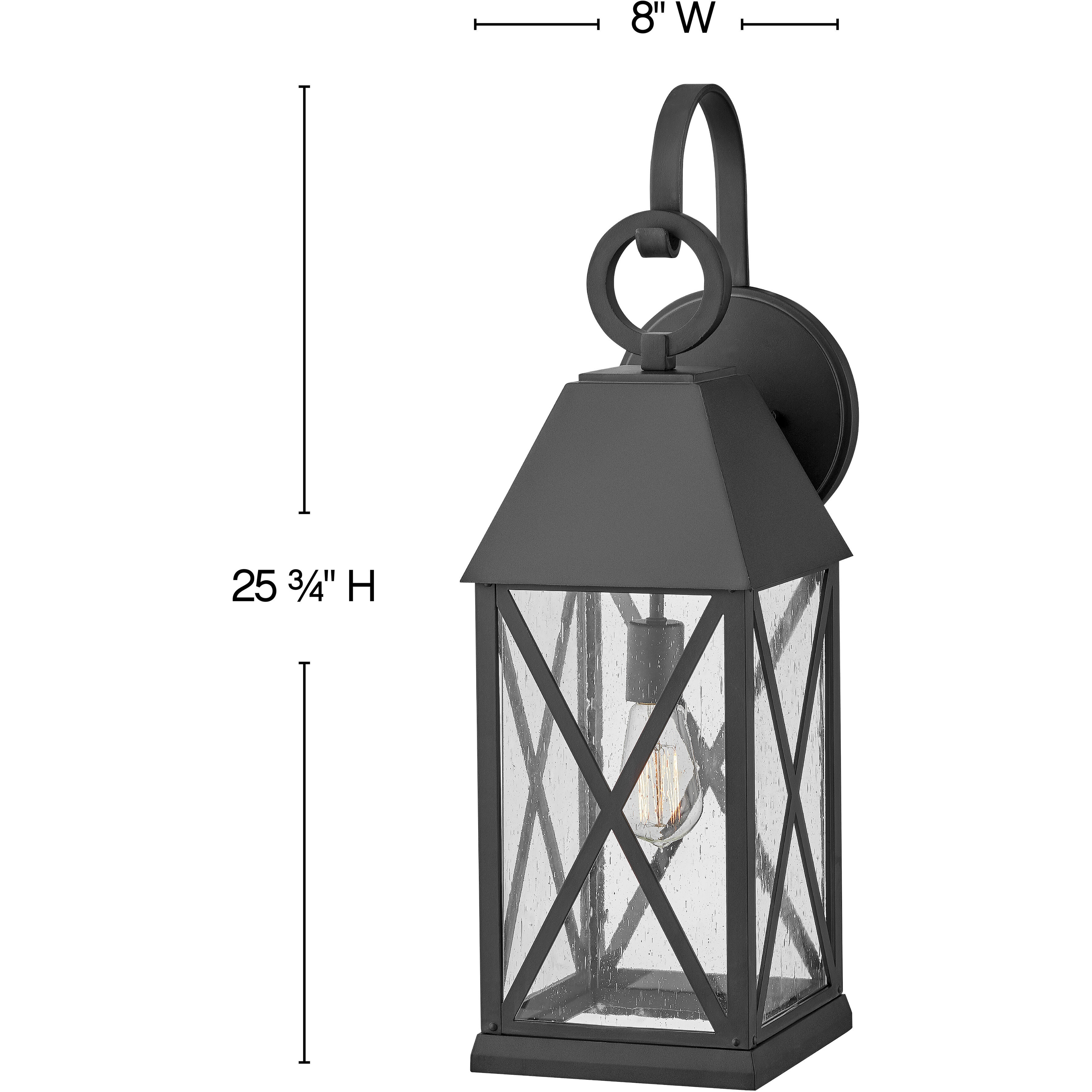 Briar Outdoor Wall Mount Lantern