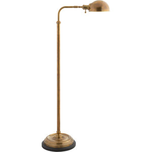 Chapman & Myers Apothecary 40 inch 60.00 watt Antique-Burnished Brass Floor Lamp Portable Light