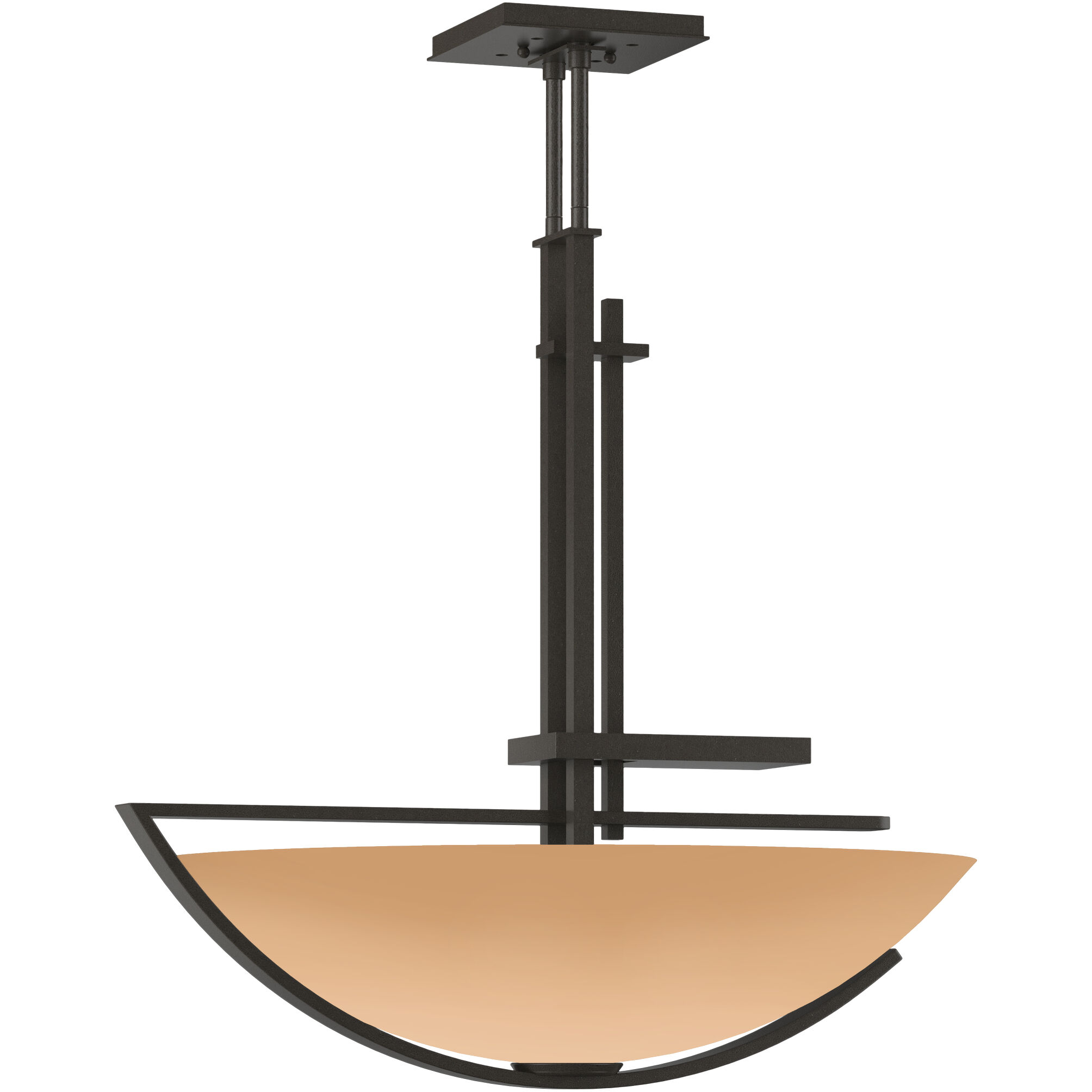 Ondrian 3 Light 26 inch Dark Smoke Pendant Ceiling Light in Sand