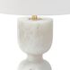 Joan 25 inch 150.00 watt Natural Stone Table Lamp Portable Light, Large