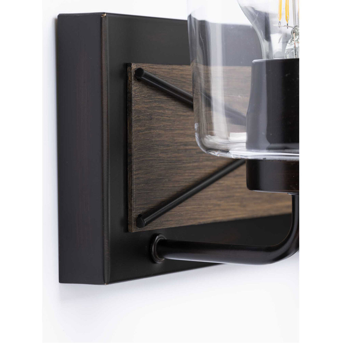 Briarwood 2 Light 14.75 inch Antique Bronze Bath Vanity Wall Light