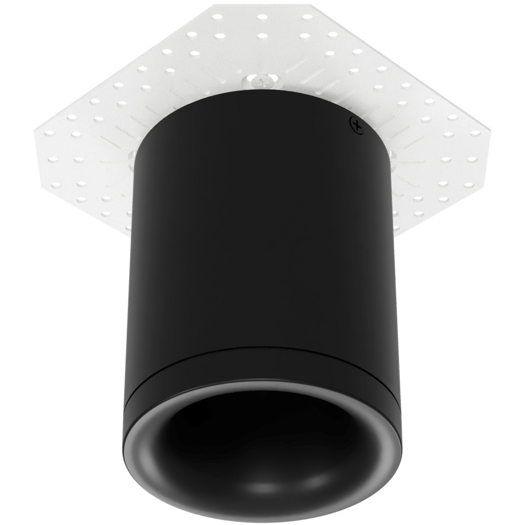 Zoron LED 3.63 inch Arc Black Outdoor Ceiling Lighting