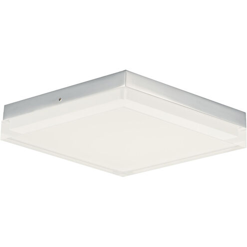 Illuminaire II LED 11 inch Polished Chrome Flush Mount Ceiling Light