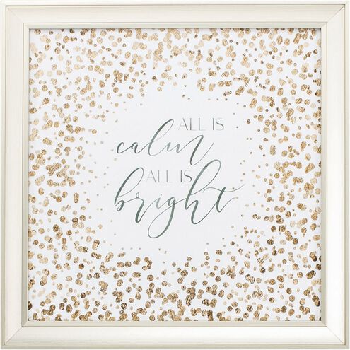 Christmas Collection Green Framed Art