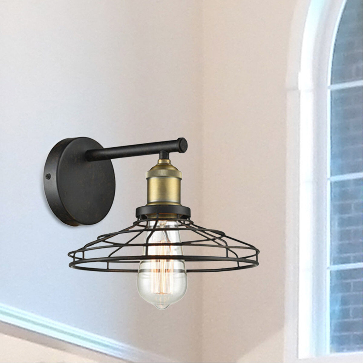 Springdale LED 10 inch Antique Bronze Wall Sconce Wall Light