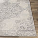Monaco 122.05 X 94.49 inch Silver Gray/Gray/Ivory Machine Woven Rug in 8 x 10, Rectangle