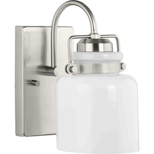 Fessler 1 Light 5 inch Brushed Nickel Bath Light Wall Light