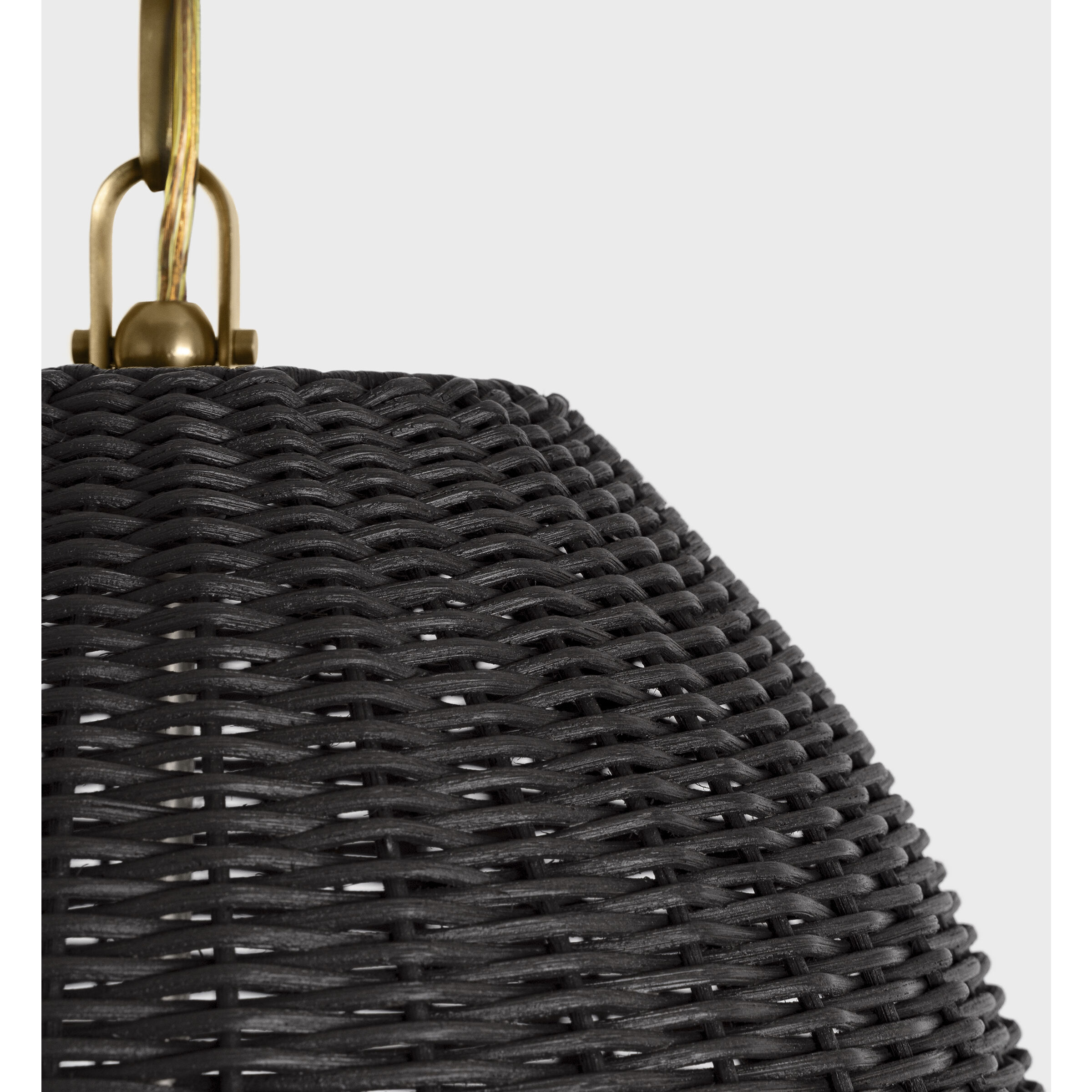 Chapman & Myers Kokomo LED 20 inch Antique-Burnished Brass Elongated Pendant Ceiling Light