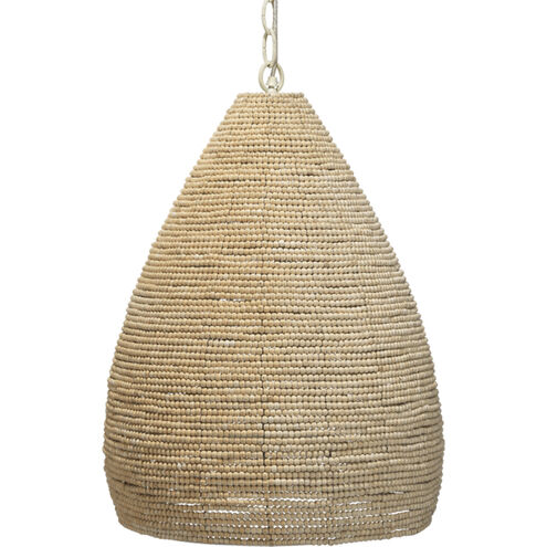 Gulf 1 Light 19.5 inch Natural Pendant Ceiling Light