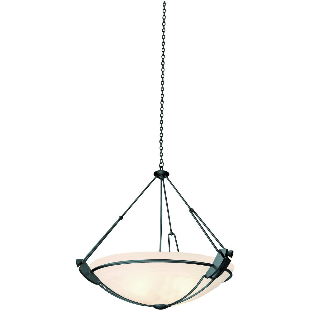 Grande 3 Light 24 inch Black Pendant Ceiling Light