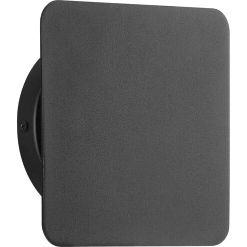 Z-2025 LED LED 6 inch Textured Black Outdoor Wall Light, Progress LED