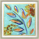 Sassy Botanica Blue and Green and Multi and Pink Framed Art