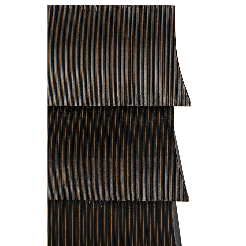 Ava Hand Rubbed Black Dresser