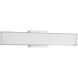 Citi LED 24.5 inch Brushed Steel Vanity Wall Light