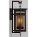 C&M by Chapman & Myers Fairhaven 1 Light 19 inch Truffle Outdoor Wall Light