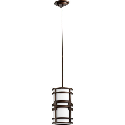 Solo 1 Light 7 inch Oiled Bronze Pendant Ceiling Light