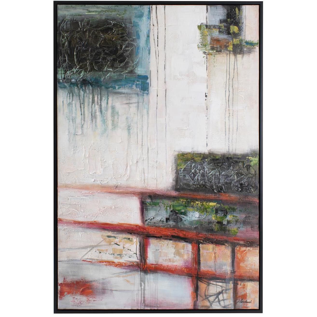 Turning Point 61.5 X 41.5 inch Hand Painted Canvas