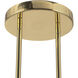 Versus 5 Light 10 inch Urban Bronze Pendant Ceiling Light