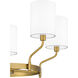 Parkington 5 Light 26 inch Aged Brass Chandelier Ceiling Light