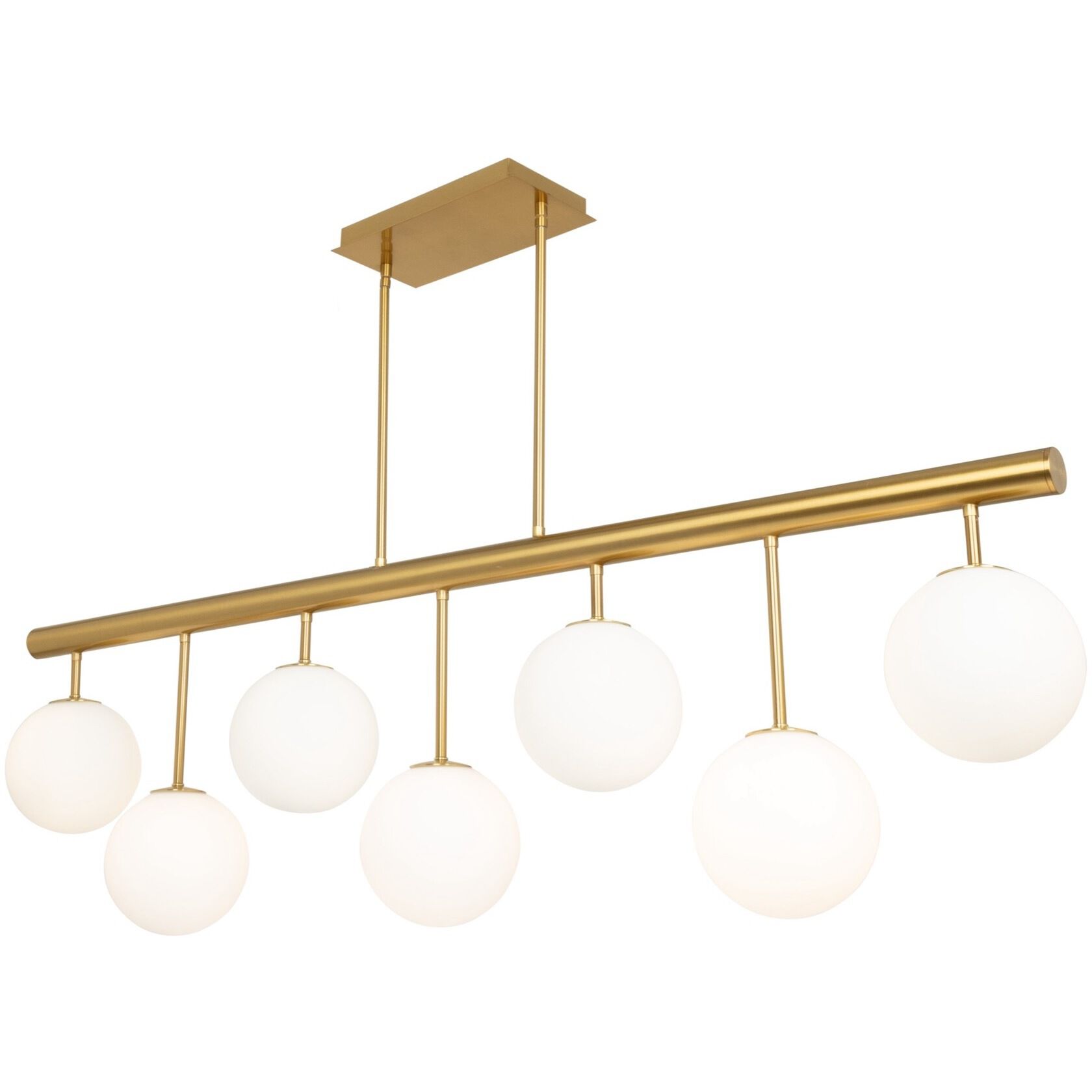 Aurelia LED 48 inch Brass Island Lights Ceiling Light
