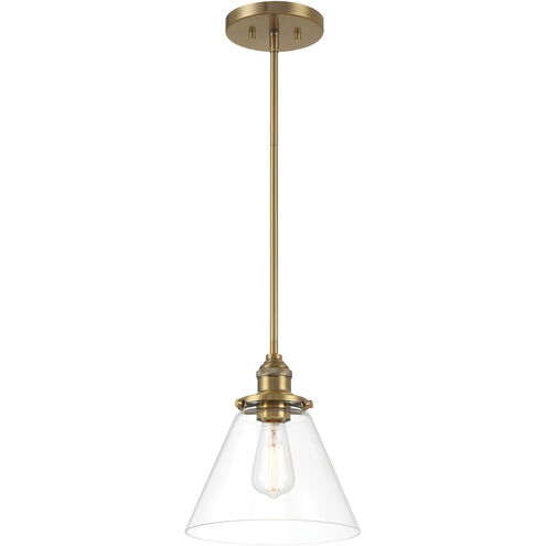 Barwell 1 Light 10 inch Oxidized Aged Brass Mini Pendant Ceiling Light