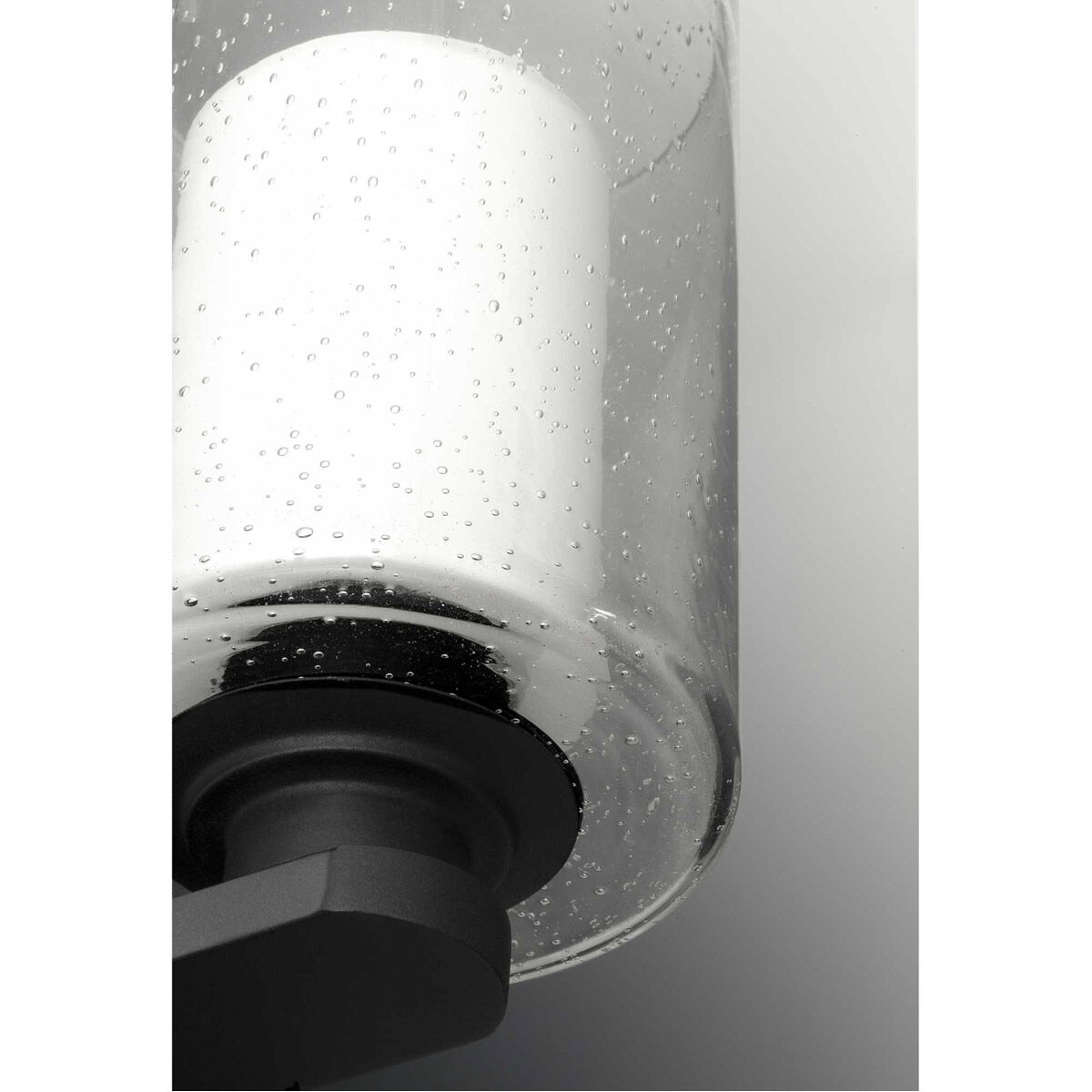 Compel 1 Light 10 inch Textured Black Outdoor Wall Lantern, Small