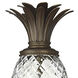 Plantation LED 25 inch Copper Bronze Outdoor Post Mount Lantern, Low Voltage