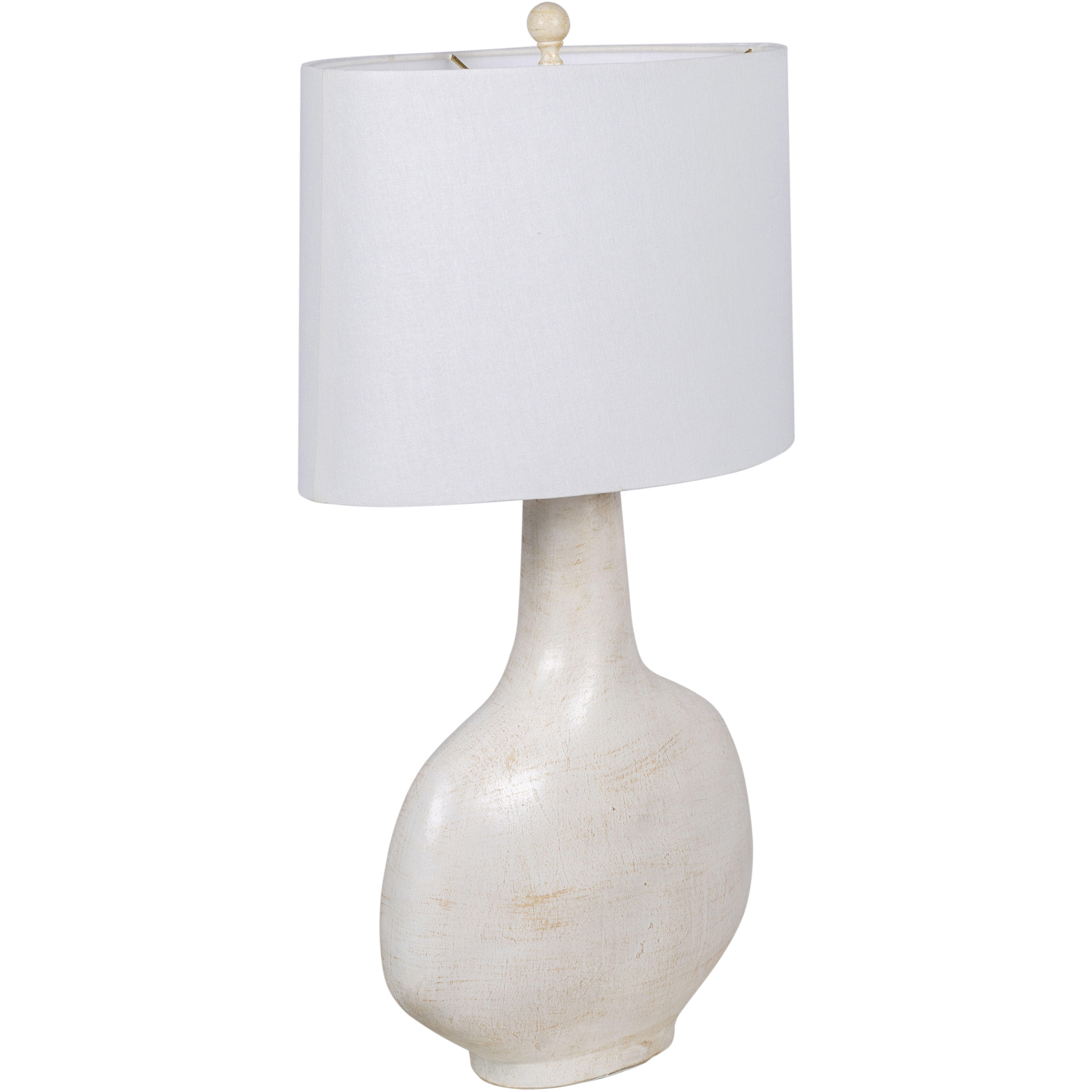 Loring 28 inch 9 watt White Table Lamp Portable Light