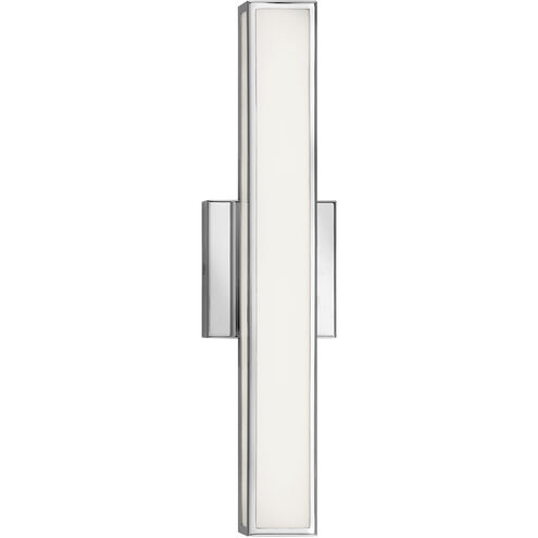 Alto LED 18 inch Chrome Vanity Light Wall Light, Vertical