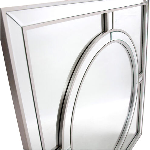 Arwen 40 X 40 inch Champagne Silver Wall Mirror, Large