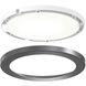 Ultra Slim Puck Satin Nickel Puck in 3000K, Slim