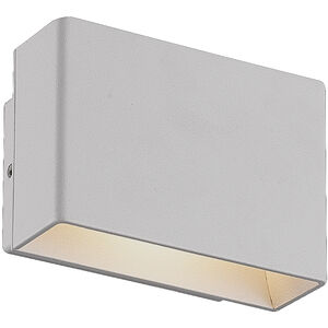 Vello LED 3 inch Marine Grey Outdoor Wall Sconce
