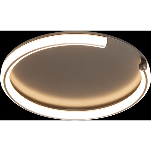 Anela LED 17.72 inch Brushed Champagne Flush Mount Ceiling Light