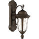 Havenwood 1 Light 19 inch Tavira Bronze And Alder Silver Outdoor Wall Mount, Great Outdoors 